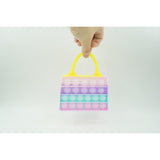 Jucarie Antistres din silicon Vivimall, Pop It Now And Flip It, Geanta de umar, Macarons - vivimall.ro