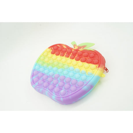 Jucarie antistres din silicon, Flippy, Pop It Now and Flip It, Geanta de umar, Mar, Multicolor - vivimall.ro