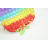 Jucarie antistres din silicon, Flippy, Pop It Now and Flip It, Geanta de umar, Mar, Multicolor - vivimall.ro