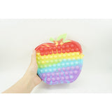 Jucarie antistres din silicon, Flippy, Pop It Now and Flip It, Geanta de umar, Mar, Multicolor - vivimall.ro