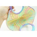 Jucarie Antistres din silicon Vivimall, Pop It Now And Flip It, Geanta mare, 28 cm, Multicolor, V4 - vivimall.ro