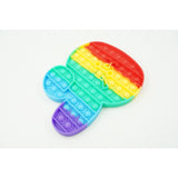Jucarie antistres din silicon, Vivimall, Pop It Now and Flip It, Iepuras, Multicolor - vivimall.ro
