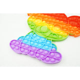 Jucarie antistres din silicon, Vivimall, Pop It Now and Flip It, Koala, Multicolor - vivimall.ro