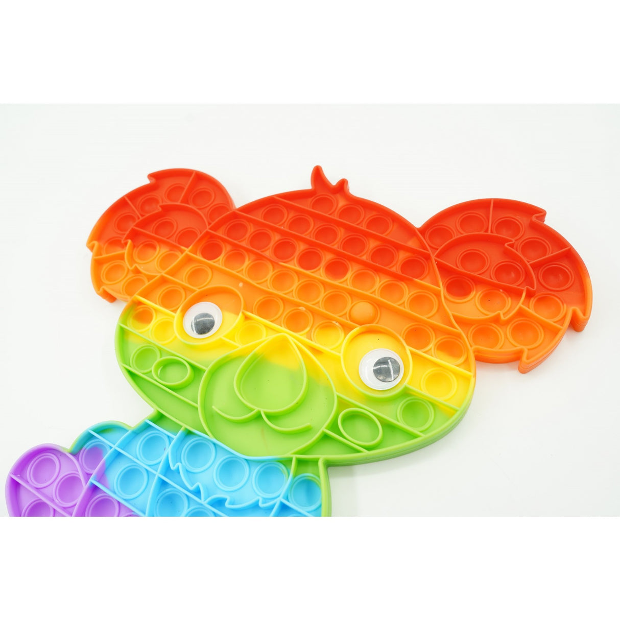 Jucarie antistres din silicon, Vivimall, Pop It Now and Flip It, Koala, Multicolor - vivimall.ro