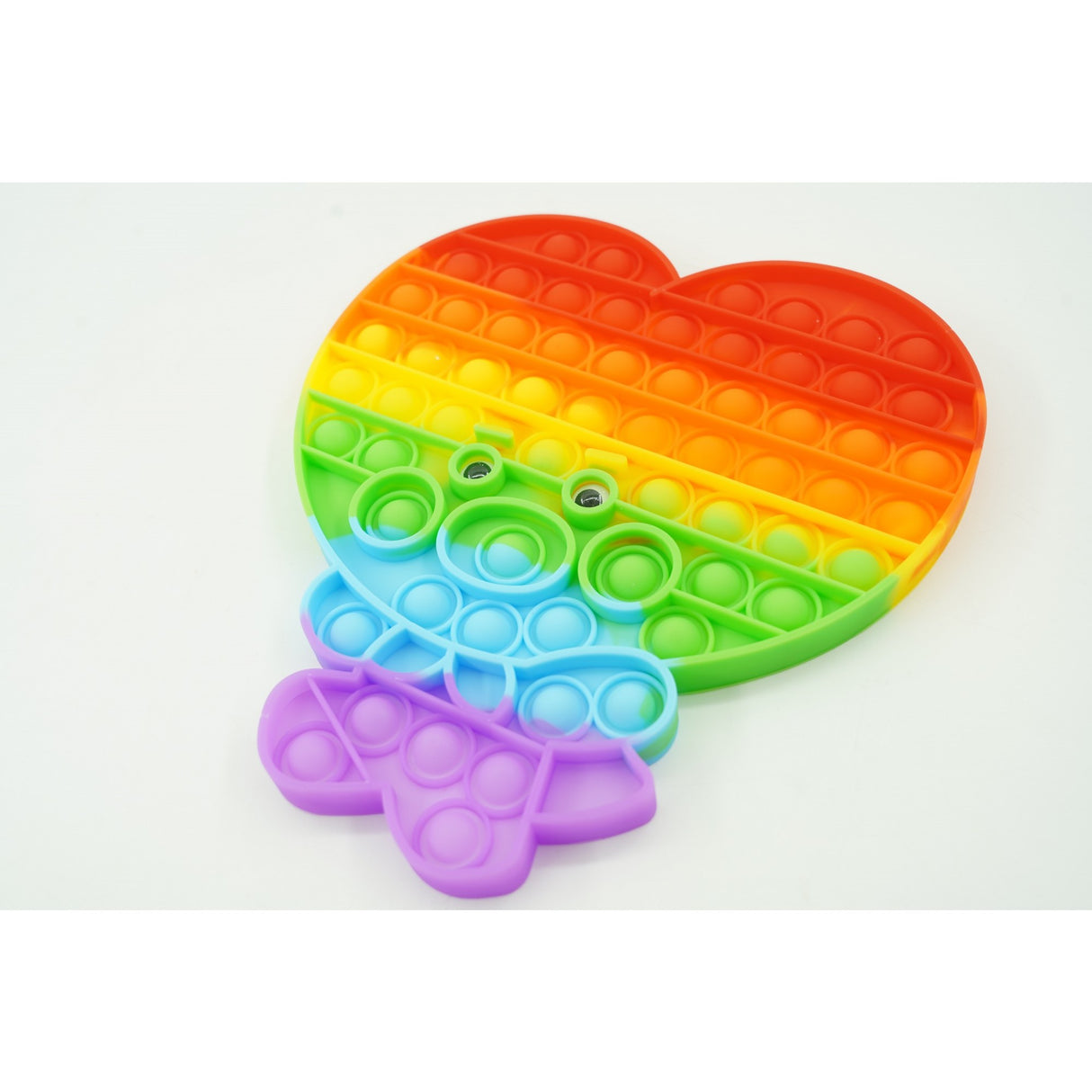 Jucarie antistres din silicon, Vivimall, Pop It Now and Flip It, Maimuta mare, Multicolor - vivimall.ro