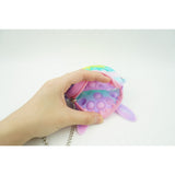 Jucarie antistres din silicon Flippy, Pop it Now and Flip It ,Mini Geanta, Iepuras, 6 cm, Macarons - vivimall.ro