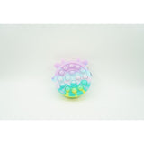 Jucarie antistres din silicon Flippy, Pop it Now and Flip It ,Mini Geanta, Vacuta, 6 cm, Macarons - vivimall.ro