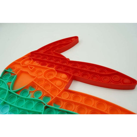 Jucarie antistres din silicon Vivimall, Pop it Now and Flip It ,Pikachu ,Multicolor - vivimall.ro