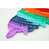 Jucarie antistres din silicon Vivimall, Pop it Now and Flip It ,Pikachu ,Multicolor - vivimall.ro