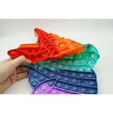 Jucarie antistres din silicon Vivimall, Pop it Now and Flip It ,Pikachu ,Multicolor - vivimall.ro