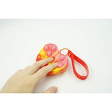 Jucarie antistres din silicon, Flippy, Pop It Now and Flip It, Portofel inima, Rosu/Galben - vivimall.ro