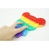 Jucarie antistres din silicon, Vivimall, Pop It Now and Flip It, Ursulet Koala, Multicolor - vivimall.ro