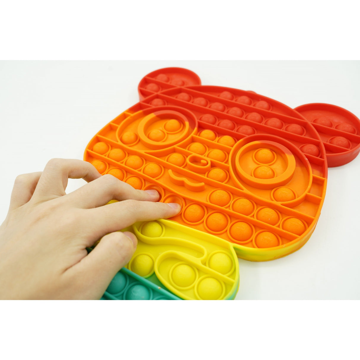 Jucarie Antistres Din Silicon, Pop It Now And Flip It, Ursulet Panda
