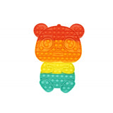 Jucarie Antistres Din Silicon, Pop It Now And Flip It, Ursulet Panda