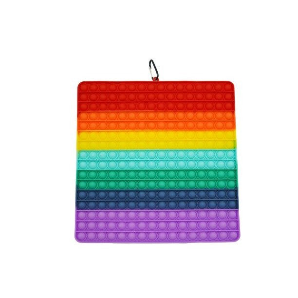 Szilikon Antistressz Játék, Kattints rá és Hajtsd Fel, 30 Cm, Nagy Négyzet