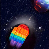 Jucarie antistres din silicon, Pop it Now and Flip It, Among Us, Multicolor - vivimall.ro