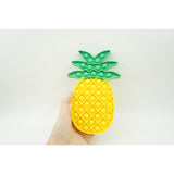Jucarie antistres din silicon, Pop It Now and Flip It, Ananas, Galben/Verde - vivimall.ro