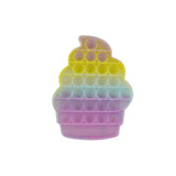 Jucarie antistres din silicon, Pop it Now and Flip It, Briosa, Multicolor Model 2 - vivimall.ro