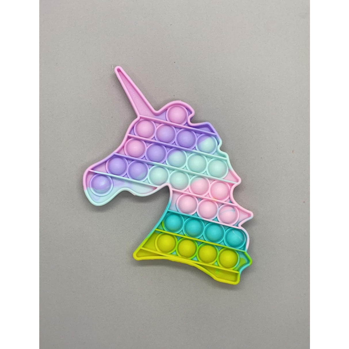 Set jucării antistres Pop it Unicorn Model 3 silicon, potrivit copii +3 ani și adulți