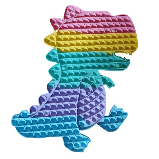 Jucarie Antistres Din Silicon, Pop It Now, Dinozaur