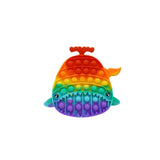 Pop It Now Szilikon Stresszoldó Játék, Cápa, 19 Cm