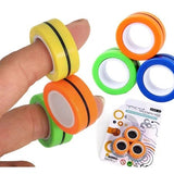 Jucarie antistres Vivimall, inele magnetice, 3 piese, Multicolor - vivimall.ro