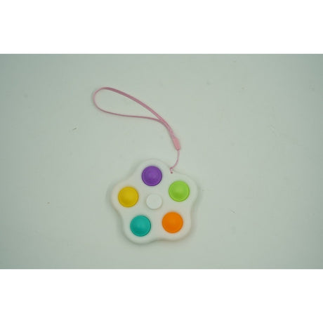 Egyszerű gödröcskés fidget játékpörgető 5 ponttal stresszoldó játék