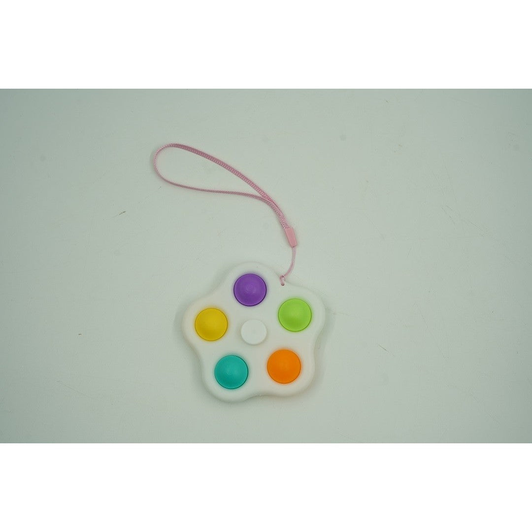 Egyszerű gödröcskés fidget játékpörgető 5 ponttal stresszoldó játék