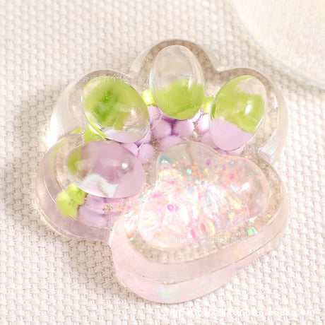 Jucarie Antistres Squishy, Vivimall, cu Revenire Lenta, Labuta de Pisica Pufoasa, 7.5 cm, Ambalaj Transparent, Model 270524 Multicolor - vivimall.ro