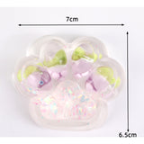 Jucarie Antistres Squishy, Flippy, cu Revenire Lenta, Labuta de Pisica Pufoasa, 7.5 cm, Ambalaj Transparent, Model 270524 Multicolor - vivimall.ro