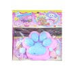 Jucărie antistres squishy lăbuță de pisică multicolor, 7.5 cm, material TPR cu revenire lentă, model 270527