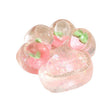 Jucărie antistres Squishy lăbuță de pisică pufoasă 7,5 cm, material TPR, model 270522, vedere frontală