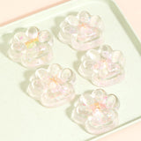 Jucarie Antistres Squishy, Flippy, Labuta de Pisica Pufoasa, cu Revenire Lenta, 7 x 6.5 cm, Model Fluturi, Multicolor - vivimall.ro