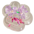 Jucărie antistres squishy lăbuță de pisică pufoasă, model Flori 2, material TPR, vedere frontală