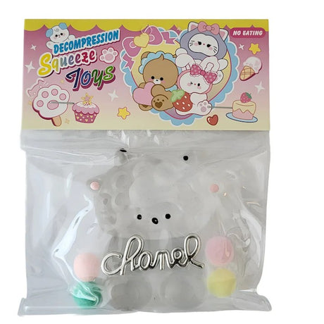 Jucarie Antistres Squishy, Vivimall, cu Revenire Lenta, Squeeze Pinch, Family Model Animalute, Ambalaj Transparent - vivimall.ro