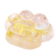 Jucarie Antistres Squishy, Vivimall, cu Revenire Lenta, Squeeze Pinch Family, Model Cat Paw, 6.5 x 7 cm, din Tpr, 4-6 Ani, Model 2 Flori, Transparent - vivimall.ro