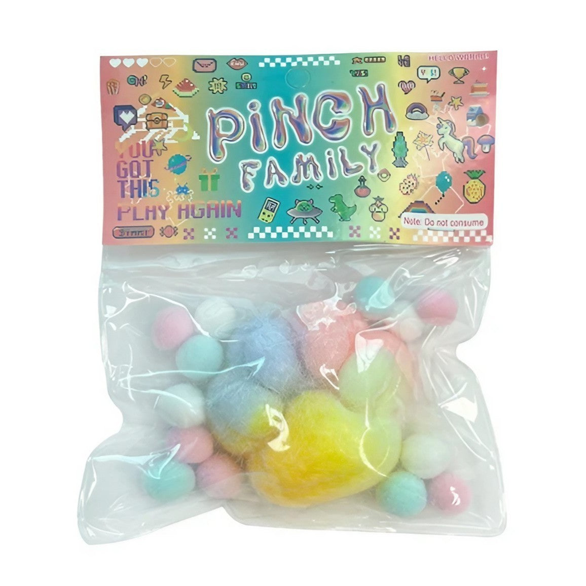 Vizes Antistressz Játék, Lassú Visszapattanás, Squeeze Pinch Család, 70G, Csomagolás, Többszínű