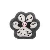 Jucarie Antistres Squishy, Vivimall, cu Revenire Lenta, Squeeze Pinch Family, Model Cat Paw, Ambalaj Transparent, Alb/Negru - vivimall.ro