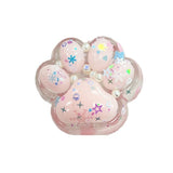 Jucarie Antistres Squishy, Vivimall, cu Revenire Lenta, Squeeze Pinch Family, Model Cat Paw, Model cu Perlute, Ambalaj Transparent, Multicolor - vivimall.ro