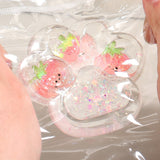 Jucarie Antistres Squishy, Flippy, Labuta de Pisica Pufoasa, cu Revenire Lenta, 7 x 6.5 cm, Model 270532, Multicolor - vivimall.ro