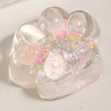 Jucarie Antistres Squishy, Flippy, Labuta de Pisica Pufoasa, cu Revenire Lenta, 7 x 6.5 cm, Model 270532, Multicolor - vivimall.ro