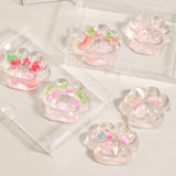 Jucarie Antistres Squishy, Flippy, Labuta de Pisica Pufoasa, cu Revenire Lenta, 7 x 6.5 cm, Model 270532, Multicolor - vivimall.ro