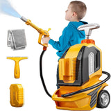 Jucarie Aparat de Spalat cu Presiune, Vivimall, Spalator Auto, Interactiv, Material Plastic, Accesorii Incluse, 38x26x17.5 cm, Portocaliu - vivimall.ro