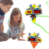 Jucarie circuit pentru copii, Vivimall, Broscuta pe monociclu, Galben - vivimall.ro