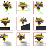 Broscuta Pe Monociclu Interactiva | FroggySpin - vivimall.ro