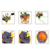 Jucarie circuit pentru copii, Vivimall, Broscuta pe monociclu, Galben - vivimall.ro