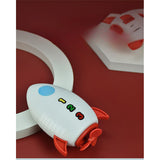 Jucarie de baie pentru copii, Vivimall, Racheta de apa, 11 cm, Alb - vivimall.ro