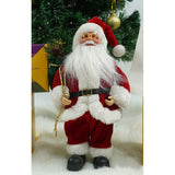 Jucarie decorativa Mos Craciun 32 cm - vivimall.ro