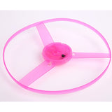 Jucarie Disc Zburator, Distractiv Pentru Copii, Aruncator Manual Din Plastic, Cu Lumini - vivimall.ro