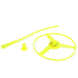 Jucarie Disc Zburator, Vivimall, cu Lumini, Manual, din ABS, +14 Ani, Galben - vivimall.ro